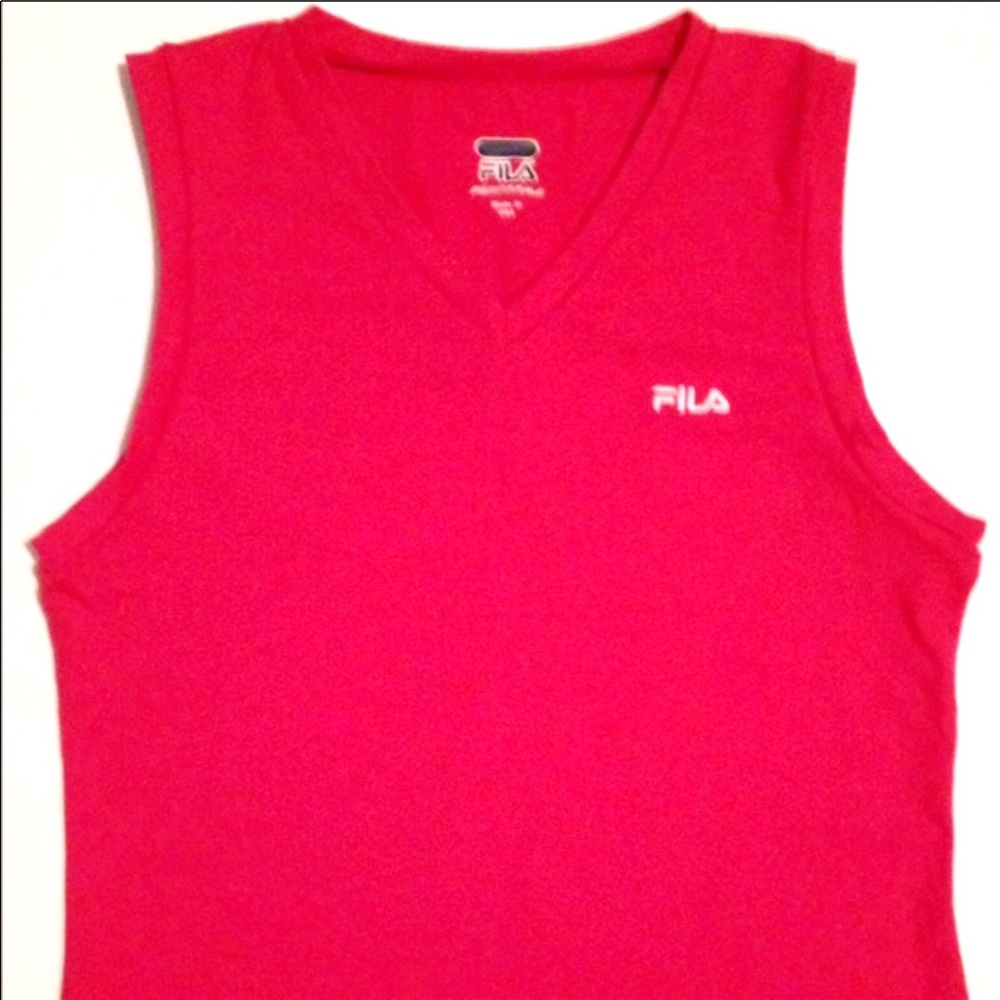 Red FILA top!